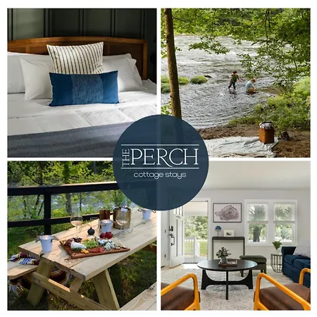 Perch Eagle House: Creek Access + Mountain Views Vila